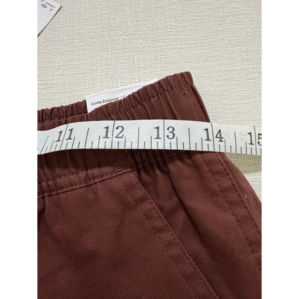 Nike Jordan Essentials Woven Drawstring Pants HF9329-231 Burgundy Men Size S